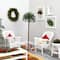 6ft. Pre-Lit Palm Artificial Christmas Tree, Warm White LED Lights